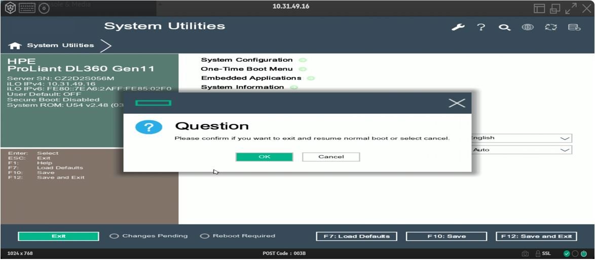 Create RAID1 on HP DL360